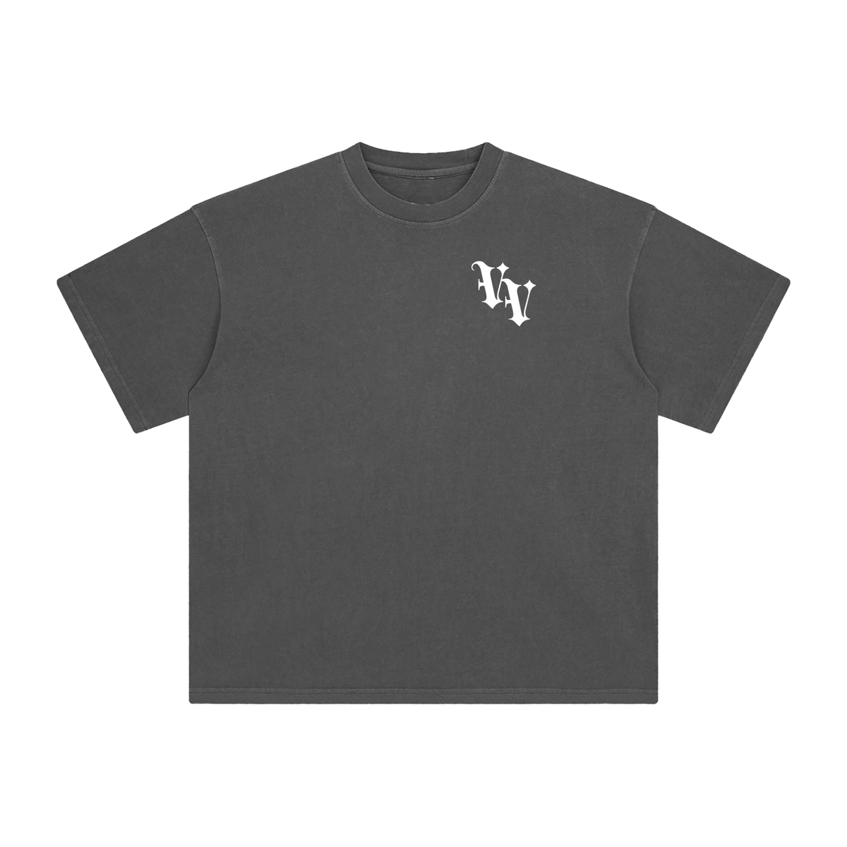 VV Classic Enzyme-Washed Tee | White Logo