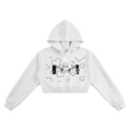 VV Heart Eyes Women’s Cropped Hoodie