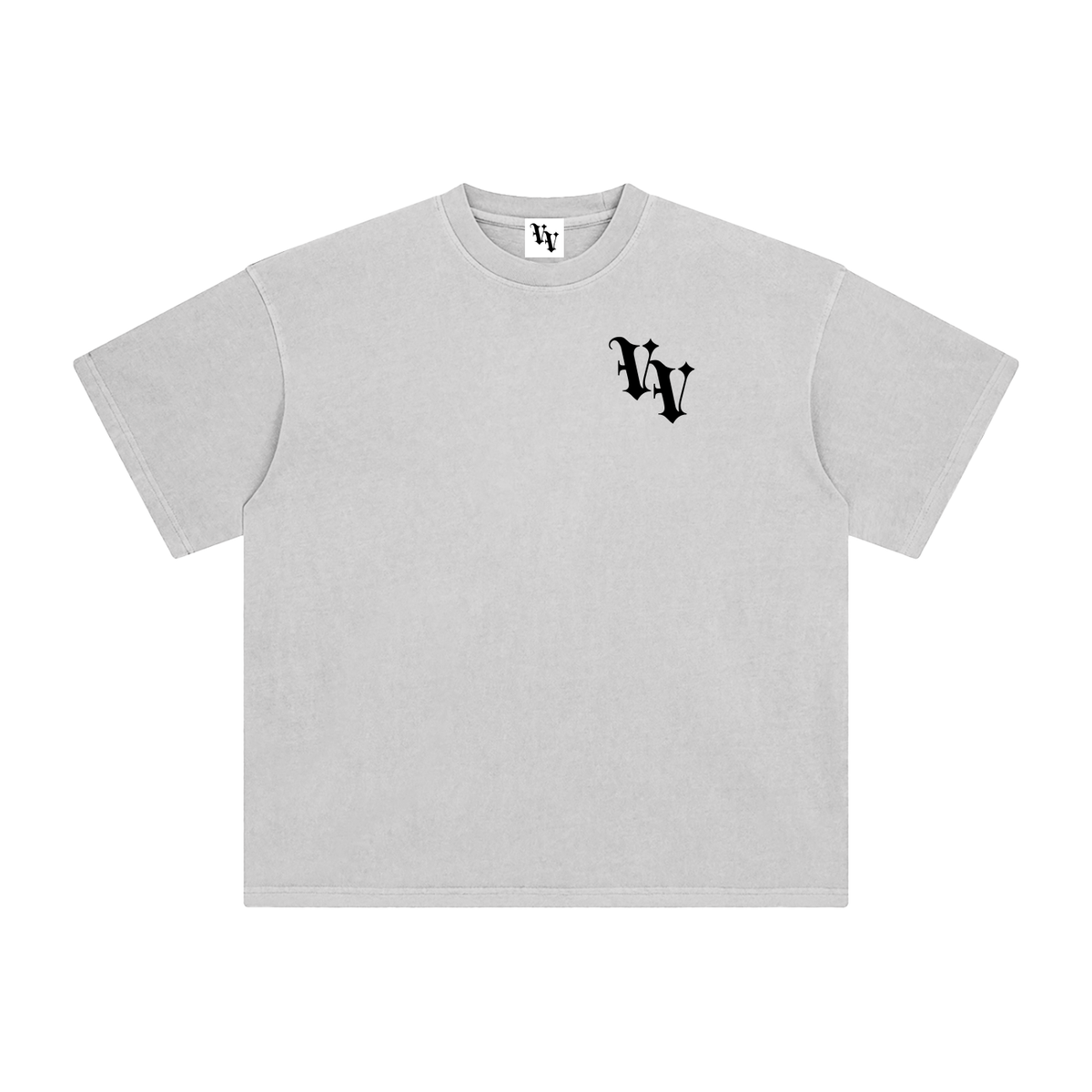 VV Classic Enzyme-Washed Tee | Black Logo