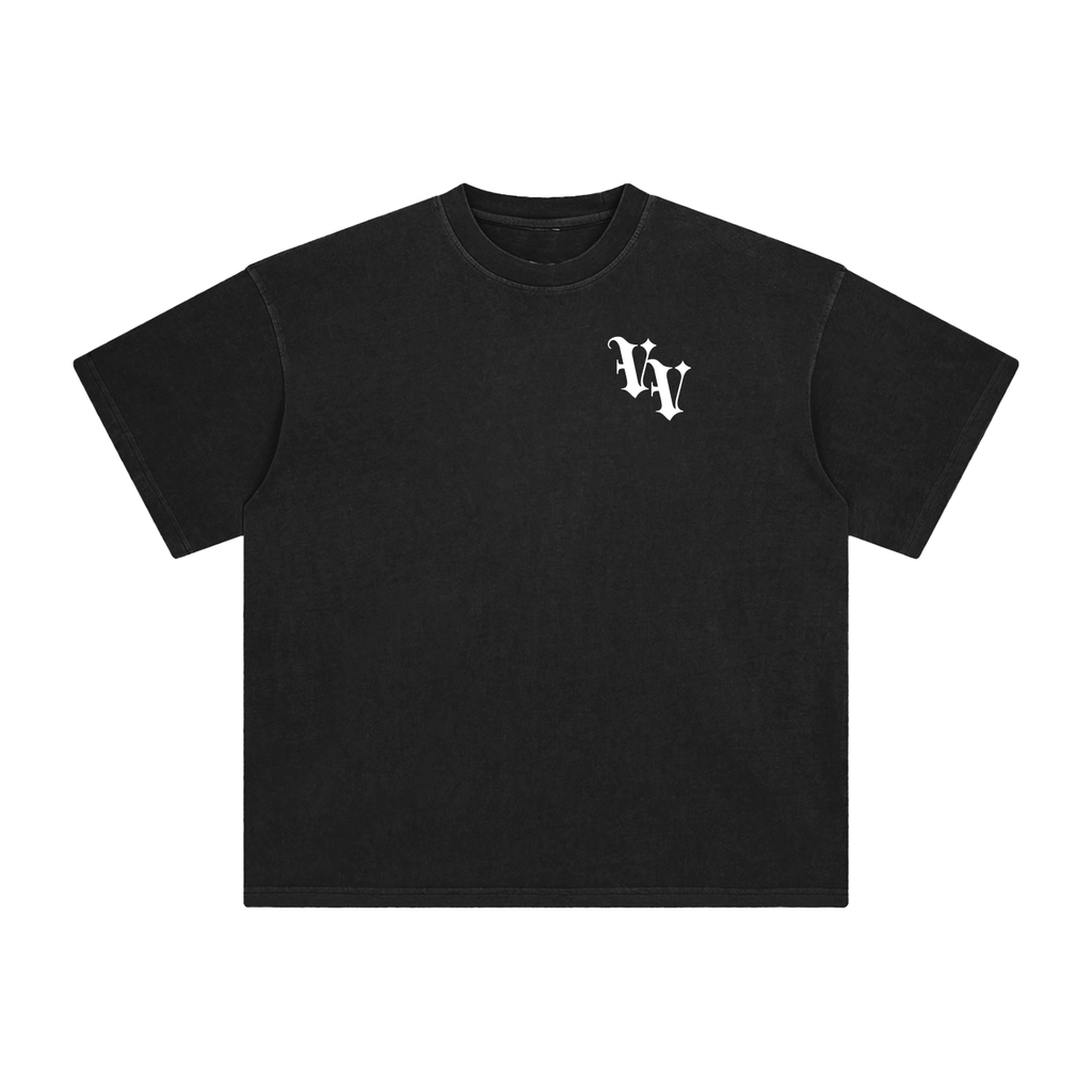 VV Classic Enzyme-Washed Tee | White Logo